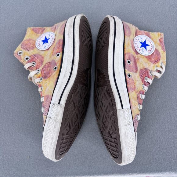 Converse Chuck Taylor All Star Pizza High Top Shoes M 7 Womens 9 Pepperoni Print main image 4